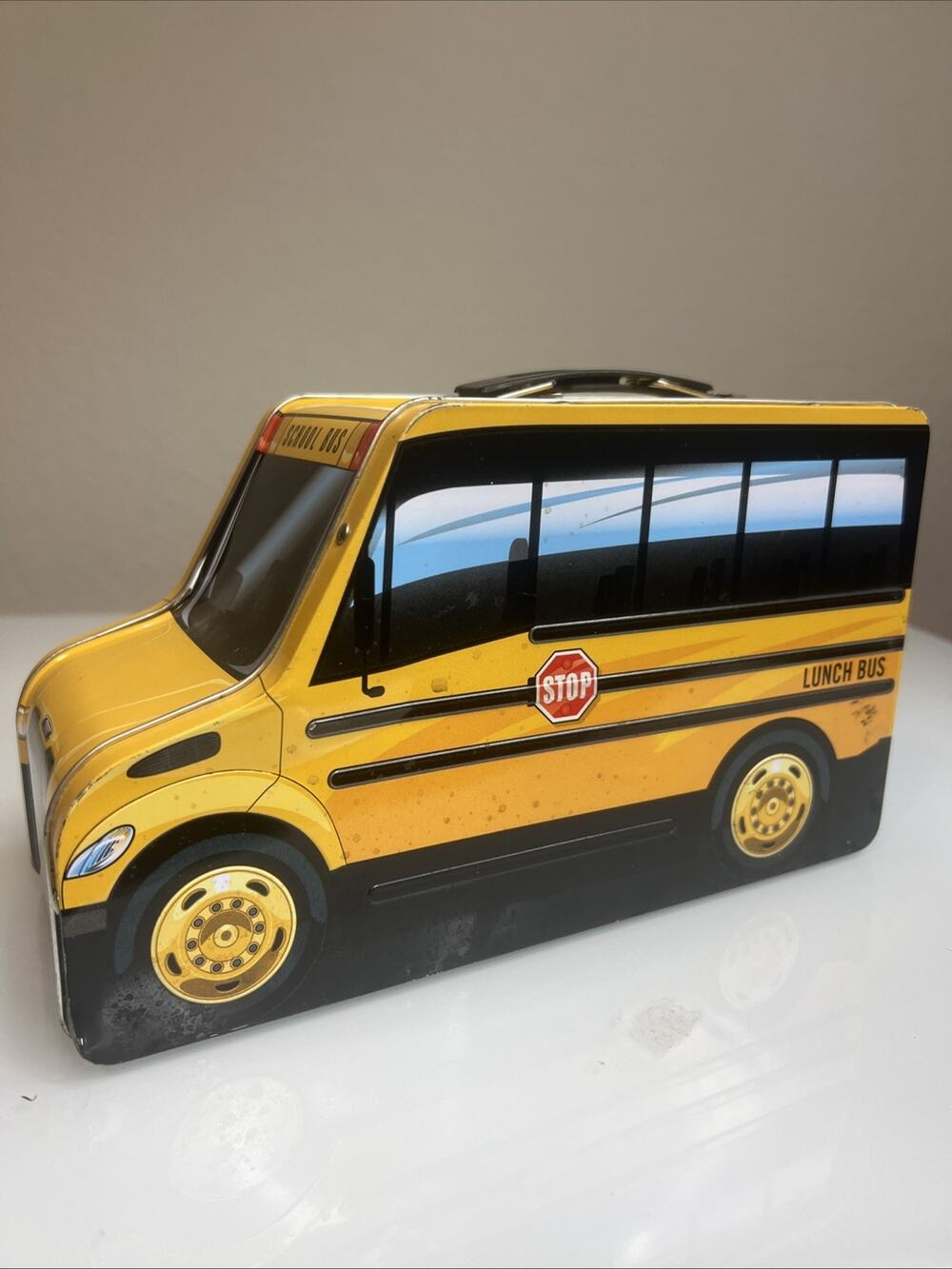 Thomas Built Buses Metal Lunch Bus Box SAF-T-LINER C2